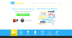 Desktop Screenshot of cityadvertising.com